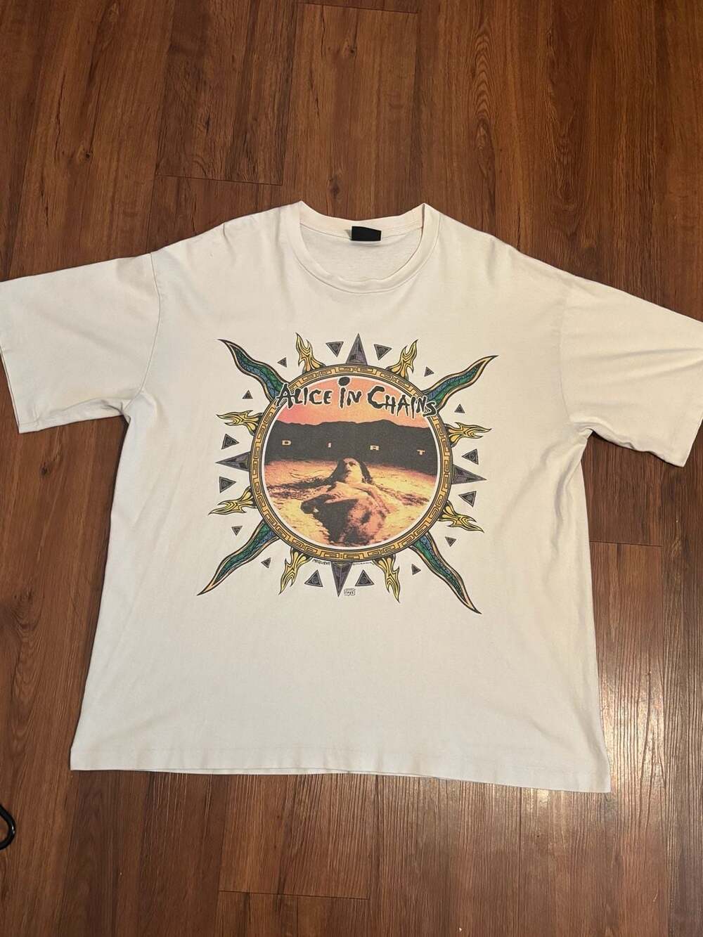 Alice In Chains Dirt Sun Vintage Album Art Graphic T-Shirt